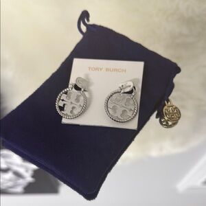 Tory Burch Silver Earrings